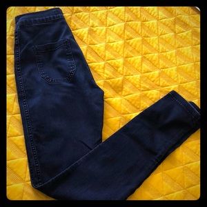 Dark blue wash American Apparel High waisted jeans